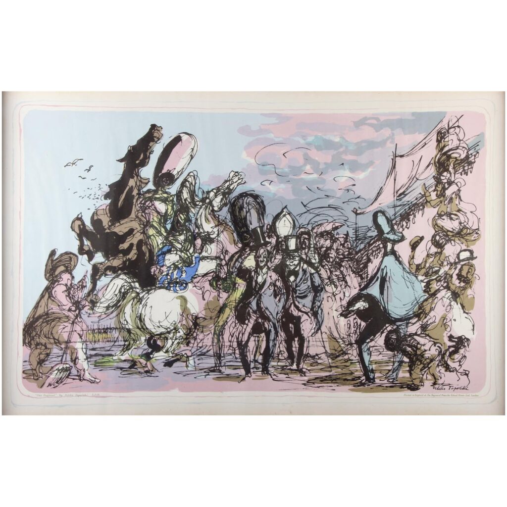 Feliks Topolski This England School Print 1