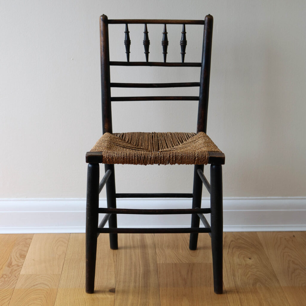 Arts and Crafts Sussex Chair, in the manner of Morris & Co design