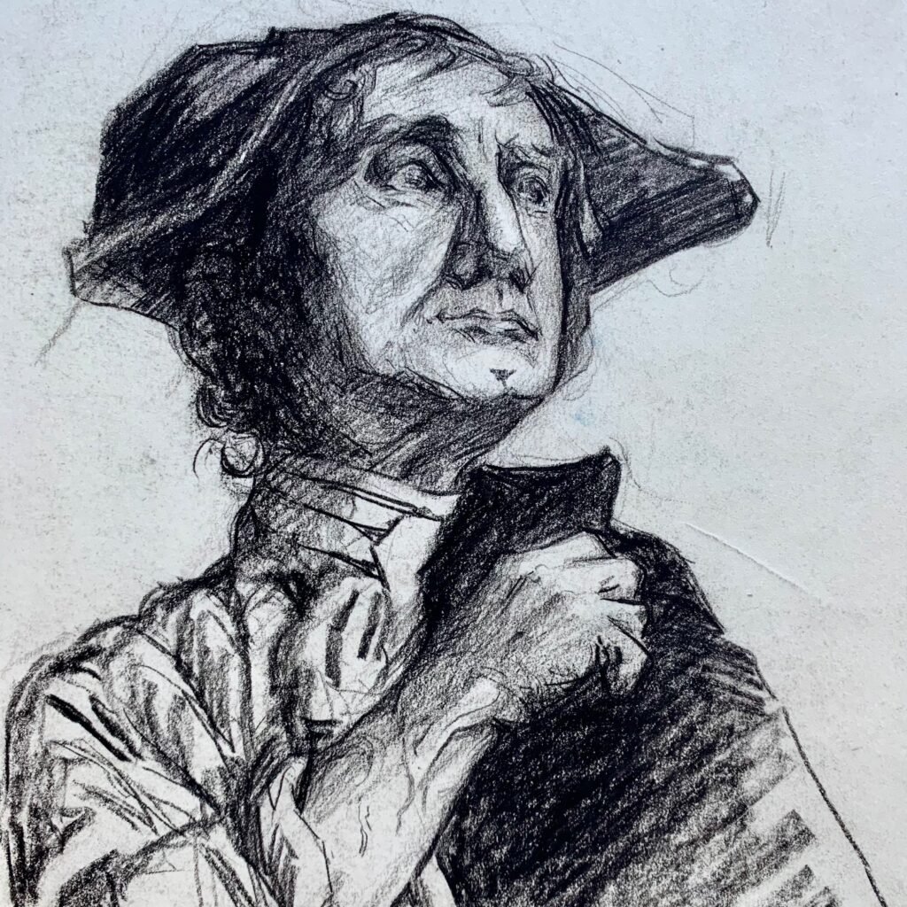 William Monk - Portrait of an 18th century gentleman